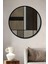 Çerçeve Görünümlü Modern Soyut Geometrik Dekoratif Ahşap Mdf Ev Duvar Tablo Yuvarlak Ev Duvar Tablo 1