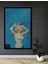 Çerçeve Görünümlü Marilyn Monroe Taçlı Ahşap Mdf Dekoratif Ev Duvar Tablo Dikdörtgen Ev Duvar Tablo 1