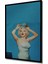 Çerçeve Görünümlü Marilyn Monroe Taçlı Ahşap Mdf Dekoratif Ev Duvar Tablo Dikdörtgen Ev Duvar Tablo 2