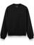 Not Change Değişmemek Sırt Baskılı Siyah Oversize Sweatshirt S1205 2