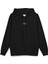 Siyah Oversize Sweatshirt Çiçek Sırt Baskılı Yazılı Kapüşonlu Oversize Sweatshirt H1311 2