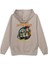 Toy Story Sırt Baskılı Kapüşonlu Oversize Sweatshirt Taş Rengi Hoodie H1391 1