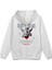 Melek Heart Of Dreams Sırt Baskılı Kapüşonlu Oversize Sweatshirt Ekru Hoodie H1195 1