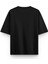 Graffiti Tag Baskılı Yarı Oversize T-Shirt 1240 2