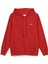 No Signal Sırt Baskılı Kapüşonlu Oversize Sweatshirt Kırmızı Hoodie H1396 2