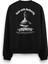 Empress Satranç Sırt Baskılı Siyah Oversize Sweatshirt S1196 1