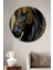 Kara At Dekoratif Ahşap Mdf Ev/işyeri Duvar Tablo Yuvarlak Ev/işyeri Duvar Tablo 1