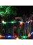 10 Metre 100 LED Solar Rgb Işık (Şeffaf Kablolu) 2