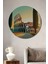 Roma Kolezyumu Dekoratif Ahşap Mdf Ev/işyeri Duvar Tablo Yuvarlak Ev/işyeri Duvar Tablo 1