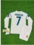 R.e.a.l Madrid 2018 Kiev Şampiyonlar Ligi Cristiano Ronaldo Uzun-Kol Çocuk Forması 4'lü (Armalı) 2