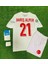 Türkiye Euro 2024 Barış Alper Yılmaz Çocuk Forması 4'lü Set (White) 3