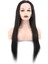 Front Lace Gerçek Tül Peruk Düz / Doğal / 70/75CM 2