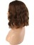 Fiber Sentetik Kısa Dalgalı Perçemsiz Peruk / Kumral 3