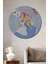 Alice Harikalar Diyarında Dekoratif Ahşap Mdf Ev/işyeri Duvar Tablo Yuvarlak Ev/işyeri Duvar Tablo 1