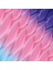 Afrika Örgülük Ombreli Sentetik Saç 100 Gr. / Mor / Açık Pembe / Açık Mavi 2
