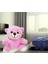 Pembe Peluş Oyuncak Ayıcık 25 cm Sevimli Yumuşak Oyuncak Kız Çocuk Hediye Dekor Ürünü Peluş Oyuncak 1