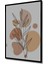 Çerçeve Görünümlü Modern Çizgisel Soyut Bitki Ahşap Mdf Dekoratif Tablo Dikdörtgen Tablo 2