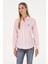 Kadın Açık Pembe Gömlek Basic 50308038-VR078 1
