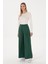 Kadın Koyu Yeşil Pantolon (Kanvas-Chino) 50309255-VR079 3