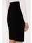 Kadın Siyah Etek (Triko) 50315594-VR046 6