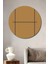 Minimalist Geometrik Dekoratif Ahşap Mdf Ev/işyeri Duvar Tablo Yuvarlak Ev/işyeri Duvar Tablo 1