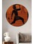 Spartalı Savaşçı Dekoratif Ahşap Mdf Ev/işyeri Duvar Tablo Yuvarlak Ev/işyeri Duvar Tablo 1
