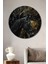 Asil Siyah At Dekoratif Ahşap Mdf Ev/işyeri Duvar Tablo Yuvarlak Ev/işyeri Duvar Tablo 1