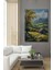 Büyüleyici Dağ Manzarası Dekoratif Ahşap Mdf Ev/işyeri Duvar Tablo Dikdörtgen Ev/işyeri Duvar Tablo 1