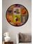Çerçeve Görünümlü Gurme Mutfağın Ahşap Mdf Dekoratif Ev Duvar Tablosu Yuvarlak Ev Duvar Tablo 1