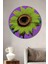 Renkli Ayçiçeği Dekoratif Ahşap Mdf Ev/işyeri Duvar Tablo Yuvarlak Ev/işyeri Duvar Tablo 1