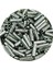 Uzun Boru Kesme Boncuk Çap 2mm Uzunluk 10 mm - 20 Gram - Desenli Gümüş - BNC244 2