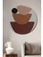 Modern Geometrik Soyut Ahşap Mdf Dekoratif Ev/işyeri Duvar Tablo Yuvarlak Ev/işyeri Duvar Tablo 1