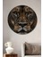 Asil Aslan Dekoratif Ahşap Mdf Ev/işyeri Duvar Tablo Yuvarlak Ev/işyeri Duvar Tablo 1