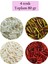 Uzun Boru Kesme Boncuk Çap 2mm Uzunluk 10 mm - 4 Renk - Toplam 80 Gram - BNC434 1
