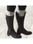El Örgüsü Bej Bot Manşeti (Boot Cuffs) 4