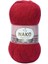 1 Adet Angora Lüks El Örgü Ipi Koyu Kırmızı 1175 1