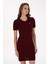 Kadın Bordo Elbise (Triko) 50309538-VR014 2