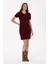 Kadın Bordo Elbise (Triko) 50309538-VR014 3