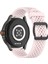 Samsung Galaxy Watch Fe 40MM/WATCH7 44MM/40MM Silikon 20MM Çoklu Delikli Nefes Alabilir Saat Kayışı - Açık Pembe (Yurt Dışından) 1