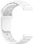 Samsung Galaxy Watch7 44MM 40MM/WATCH6 44MM 40MM/WATCH6 Classic 47MM 43MM Evrensel 20MM Saat Bandı Için Silikon Kayış - Beyaz (Yurt Dışından) 3