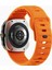 Samsung Galaxy Watch Ultra 47MM Silikon Saat Kayışı Nefes Alabilir Spor Saat Kayışı - Turuncu (Yurt Dışından) 1