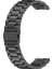 Huawei Watch Gt Active/watch 2 Pro/samsung Gear S3/huami Gtr 47 mm Için 22 mm Paslanmaz Çelik Saat Kayışı, Akıllı Saat Yedek Bilek Kayışı - Siyah (Yurt Dışından) 1