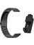 Huawei Watch Gt Active/watch 2 Pro/samsung Gear S3/huami Gtr 47 mm Için 22 mm Paslanmaz Çelik Saat Kayışı, Akıllı Saat Yedek Bilek Kayışı - Siyah (Yurt Dışından) 3