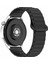 Huawei Watch Gt 5 Pro 46MM/GT 5 46MM/WATCH 4/samsung Galaxy Watch3 45MM Silikon Bant 22MM Manyetik Saat Kayışı-Siyah (Yurt Dışından) 1