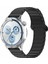 Huawei Watch Gt 5 Pro 46MM/GT 5 46MM/WATCH 4/samsung Galaxy Watch3 45MM Silikon Bant 22MM Manyetik Saat Kayışı-Siyah (Yurt Dışından) 3