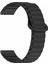 Huawei Watch Gt 5 Pro 46MM/GT 5 46MM/WATCH 4/samsung Galaxy Watch3 45MM Silikon Bant 22MM Manyetik Saat Kayışı-Siyah (Yurt Dışından) 4