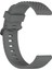 Samsung Galaxy Watch7 40MM/44MM Saat Kayışı 20MM Silikon Saat Bandı - Koyu Gri (Yurt Dışından) 3