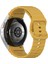 Samsung Galaxy Watch Fe/watch7 40MM 44MM Silikon Dalga Dokulu Saat Kayışı Yedek Kayışları - Sarı (Yurt Dışından) 1