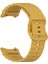 Samsung Galaxy Watch Fe/watch7 40MM 44MM Silikon Dalga Dokulu Saat Kayışı Yedek Kayışları - Sarı (Yurt Dışından) 3