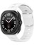 Samsung Galaxy Watch Ultra 47MM Saat Kayışı Ayarlanabilir Silikon Bilek Kayışı-Beyaz (Yurt Dışından) 5